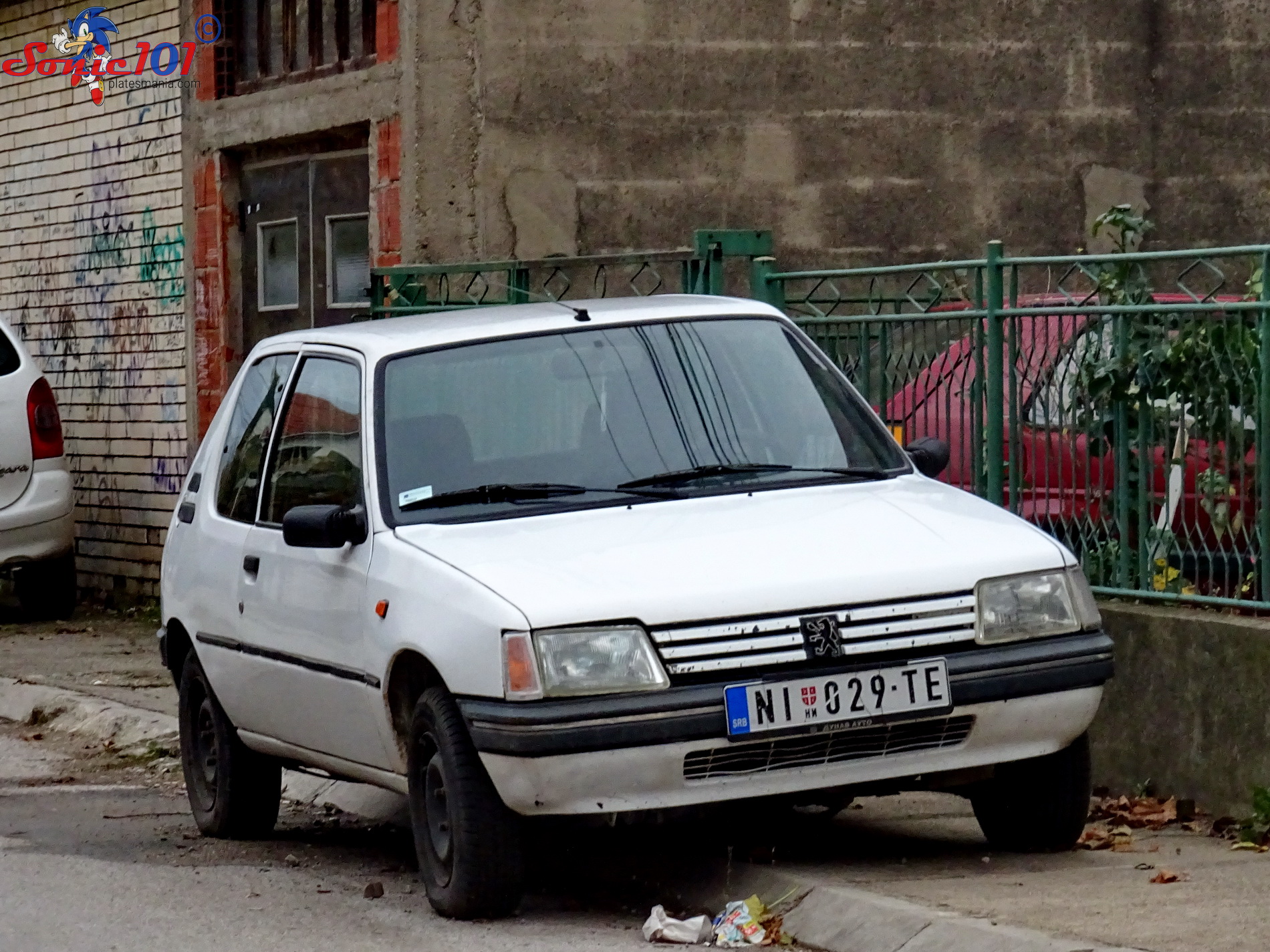 NI 029-TE, Peugeot 205 1st gen 3-door Hatch (20A/C), 1983–1998