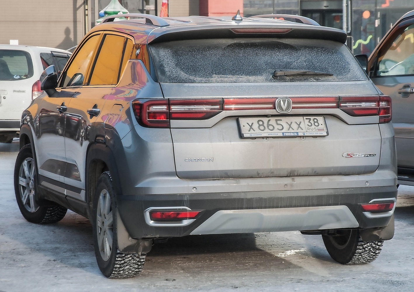 х 865 хх 38, Changan (Chana) CS35 2nd gen Plus, 2018–