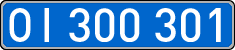 License plates of Spain, Diplomatic