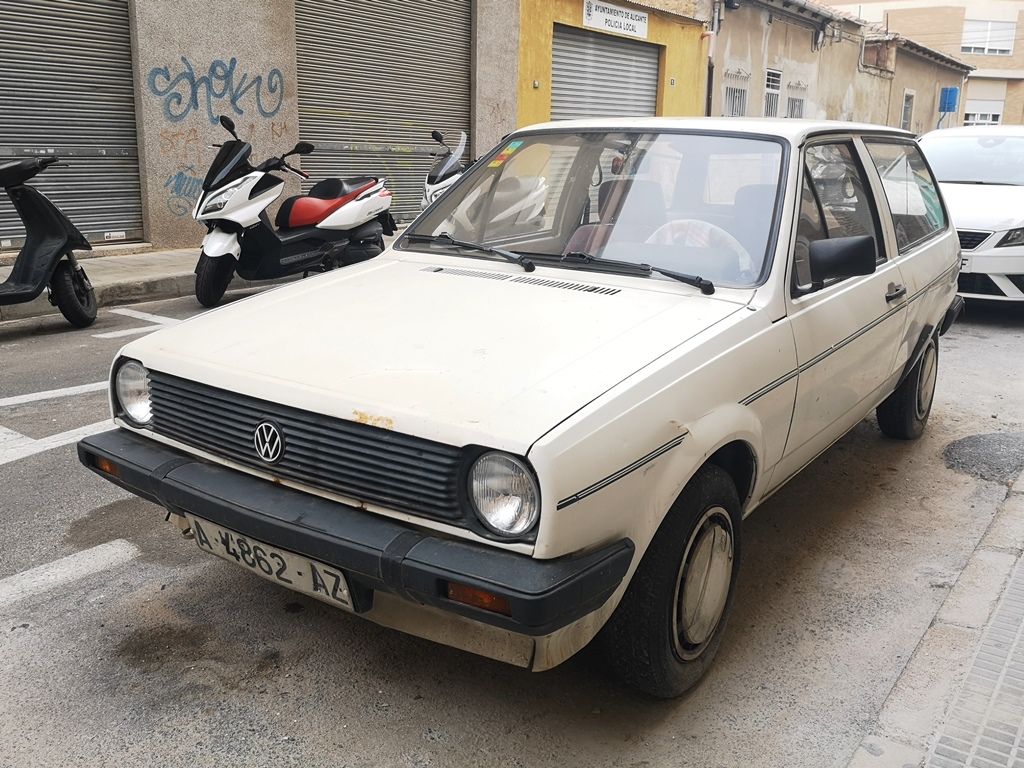 A 4862 AZ, Volkswagen Polo 2nd gen Wagon (86C), 1981–1990
