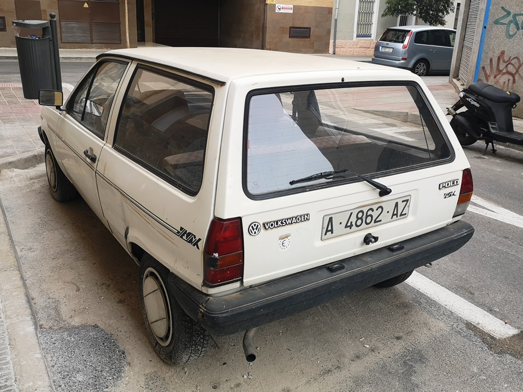 A 4862 AZ, Volkswagen Polo 2nd gen Wagon (86C), 1981–1990