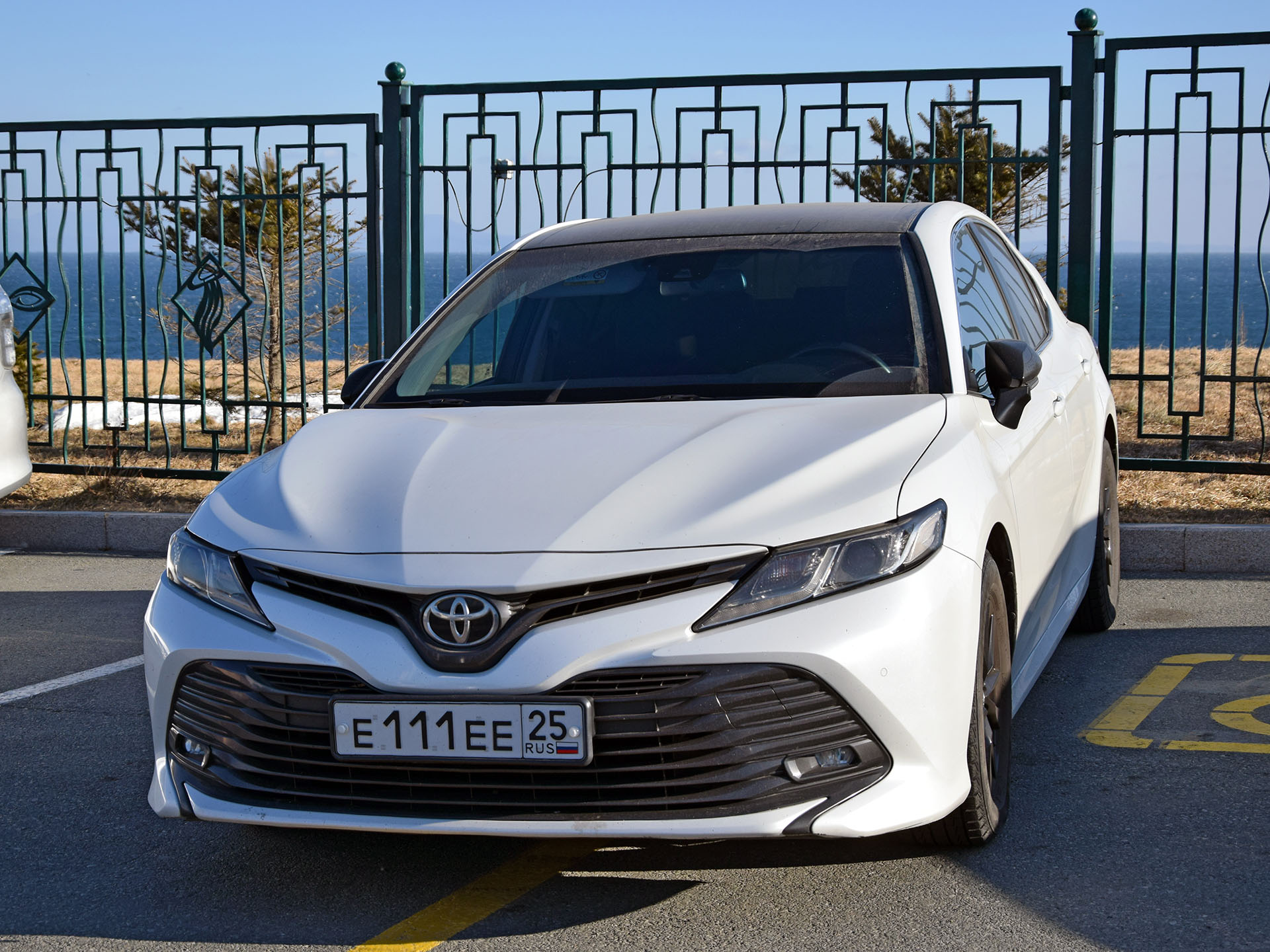 е 111 ее 25, Toyota Camry 8th gen (XV70), 2017–