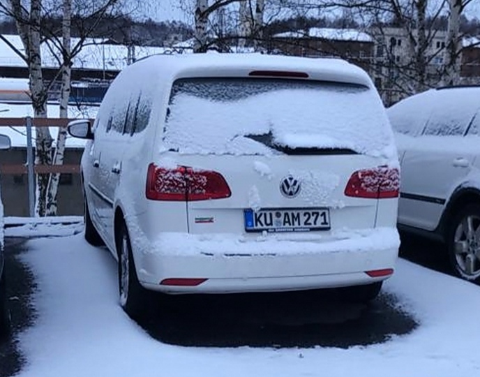 KU AM 271, Volkswagen Touran 1st gen (1T3), 2nd facelift, 2010–2015