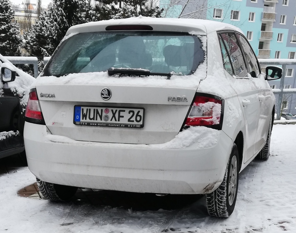 WUN XF 26, Skoda Fabia 3rd gen Hatch (NJ3), 2014–2021