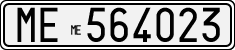 License plate of Italy, Cars (1927 year series)