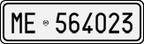 License plate of Italy, Cars (1927 year series)