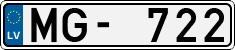 License plate of Latvia, Regular car plates