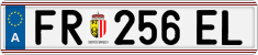License plate of Austria, Regular plates