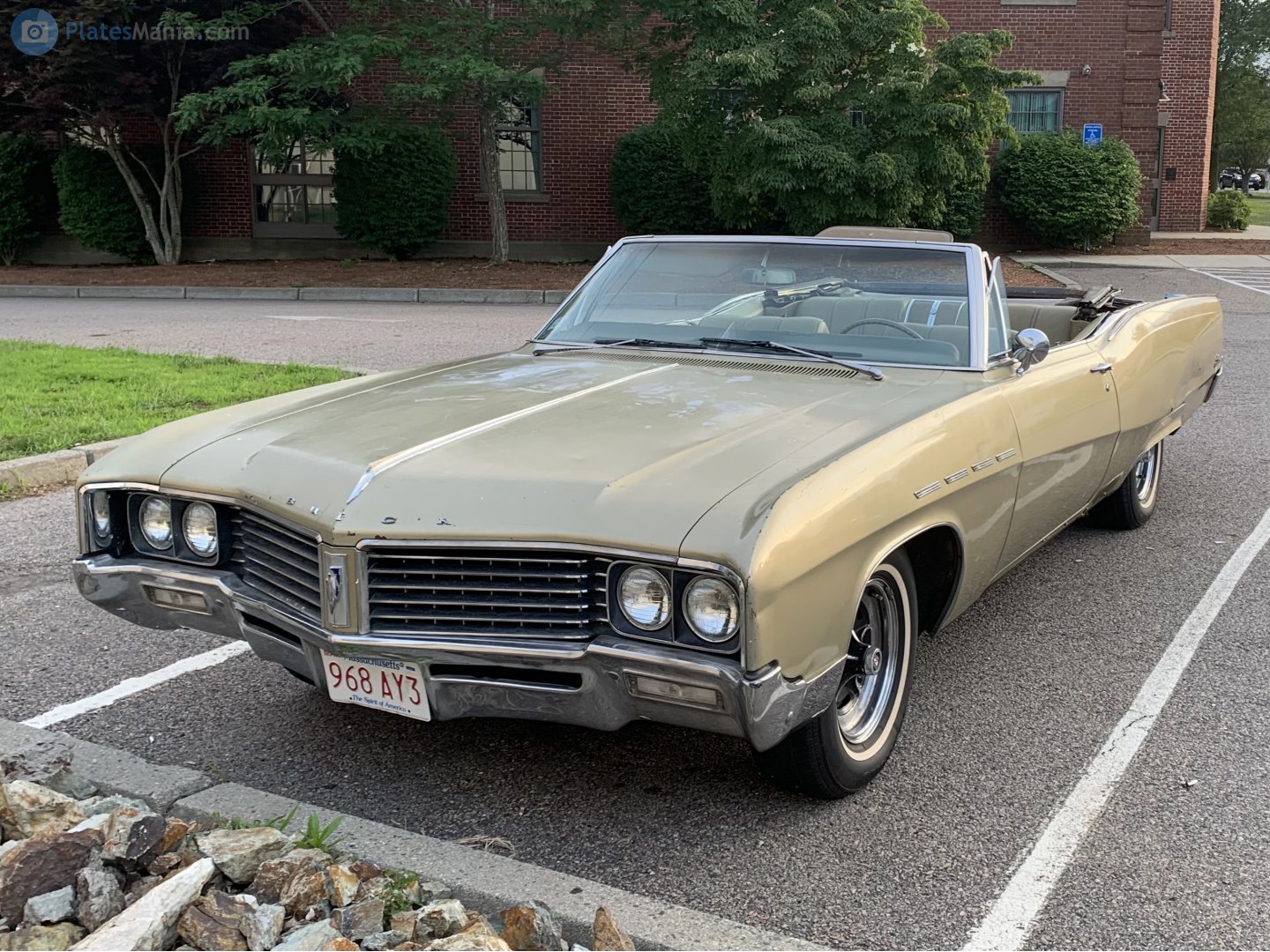 968 AY3, Buick Electra 3rd gen 1967 225 Custom Convertible (48467; C-body), 2nd facelift, 1966–1967