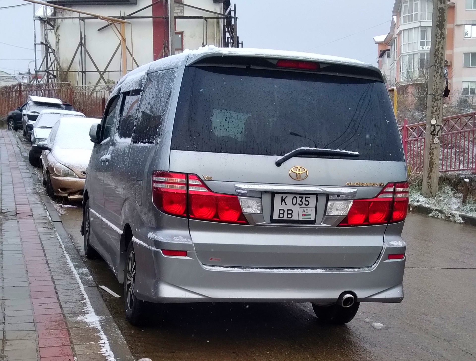 к 035 вв, Toyota Alphard 1st gen (G/V) (AH10), 2002–2008