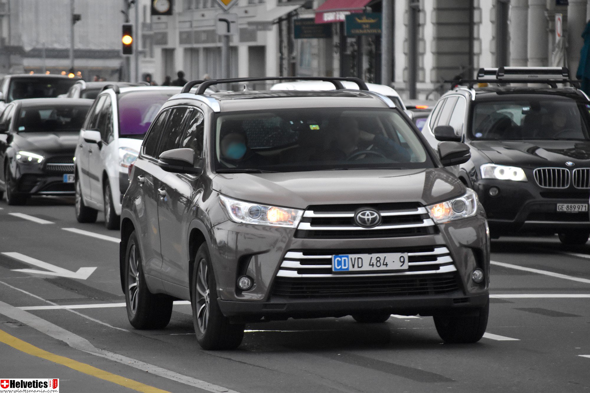 CD VD 484-9, Toyota Highlander 3rd gen (XU50), facelift, 2016–2020