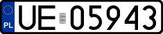 License plates of Poland, Military