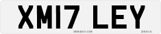 License plate of the United Kingdom, 2001 year system