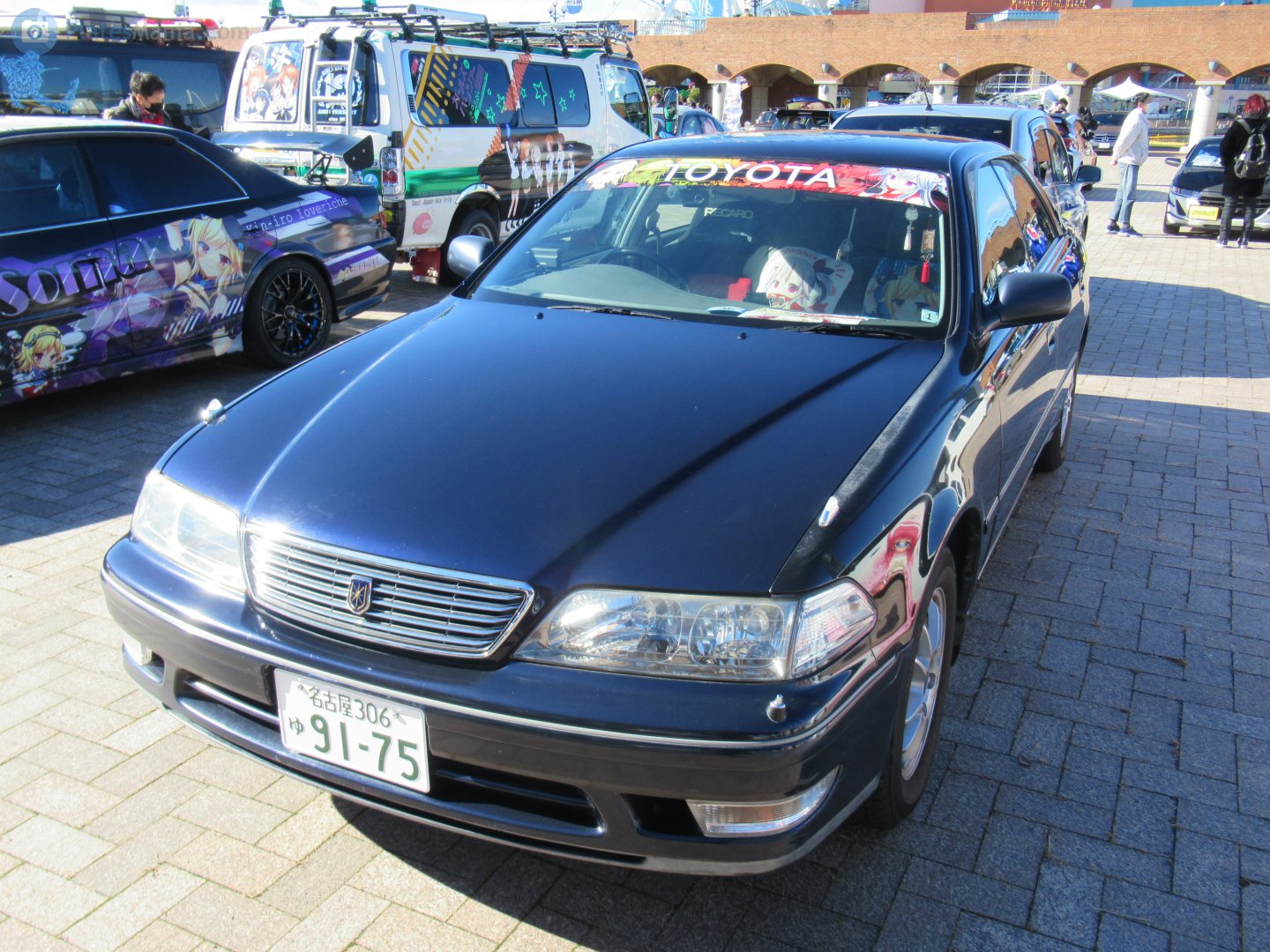 名古屋 306 ゆ 9175, Toyota Mark II 8th gen Hardtop (X100), 1996–2000