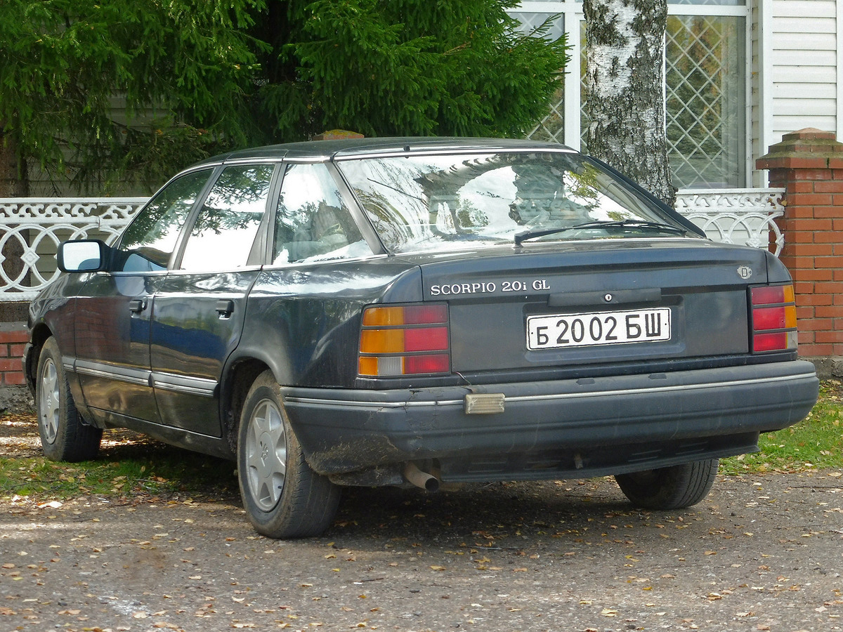 б 2002 БШ, Ford Scorpio 1st gen Liftback (GAE/GGE), 1985–1992