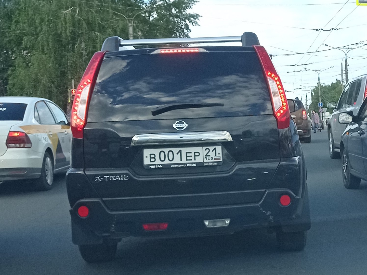 в 001 ер 21, Nissan X-Trail 2nd gen (T31), facelift, 2010–2014