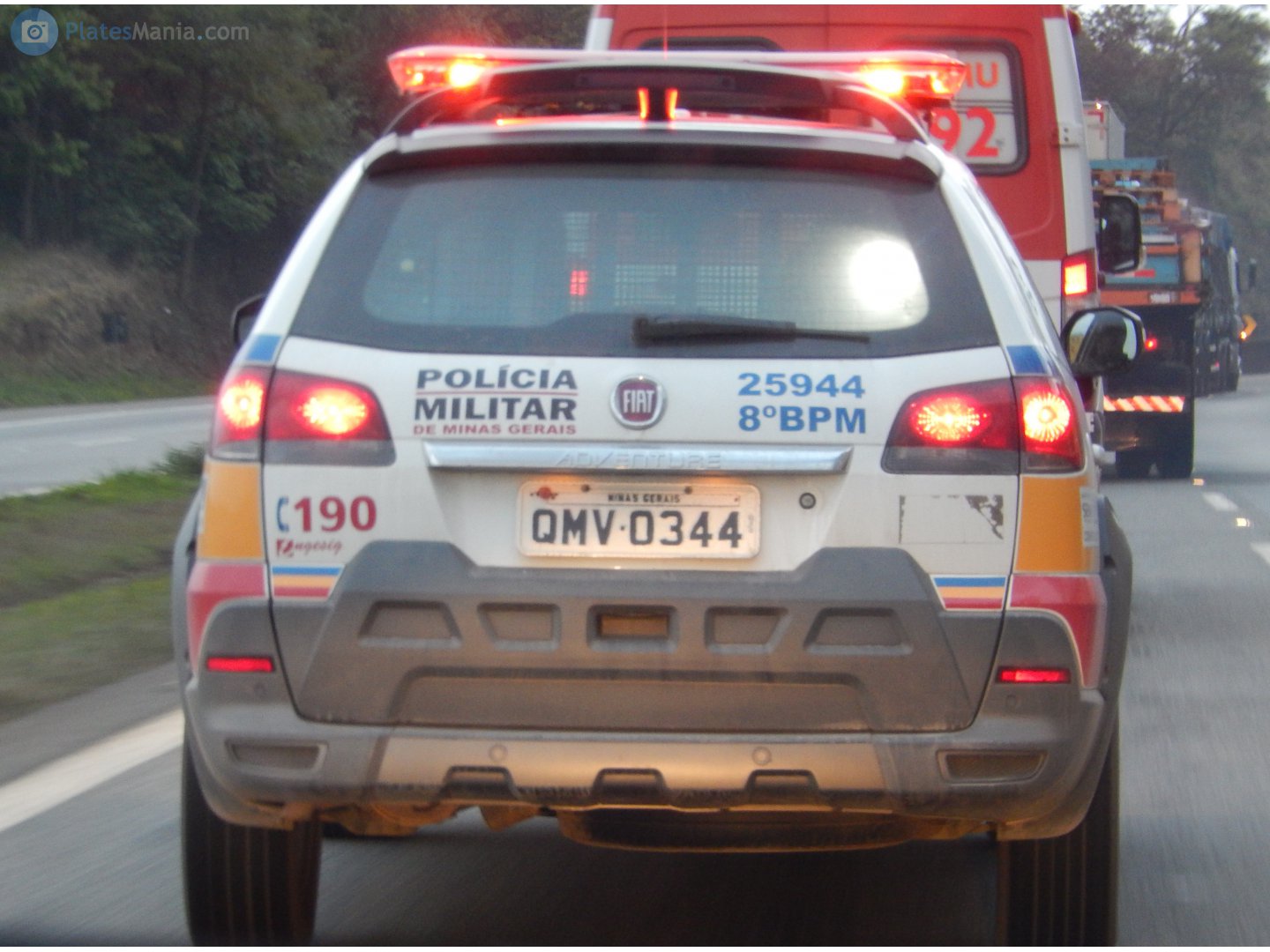 QMV-0344, FIAT Palio 1st gen Adventure (178; LATAM-market), 3rd facelift, 2008–2020