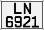 License plate of Norway, Trailers, motorcycles, special vehicles