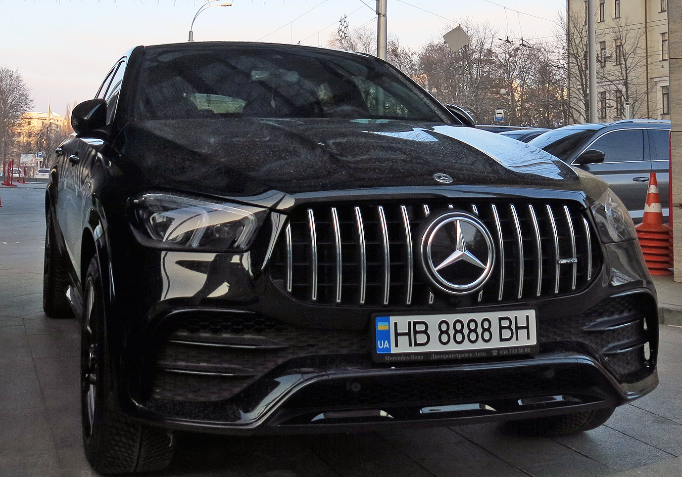 HB 8888 BH, Mercedes-Benz GLE-Klasse 2nd gen Coupé (C167), 2019–