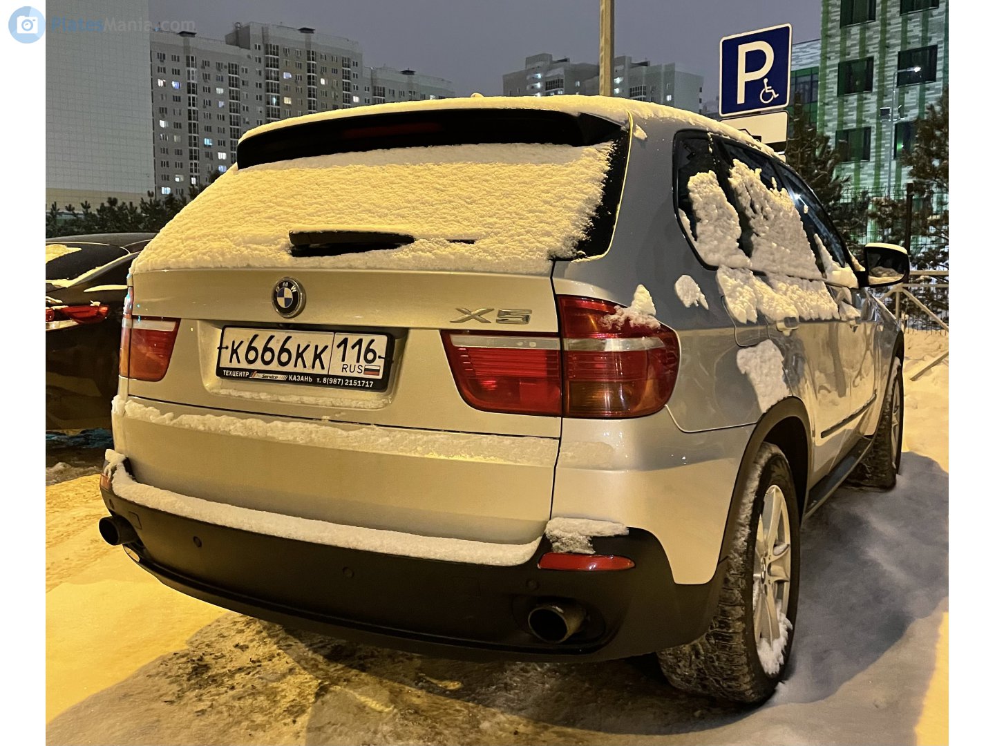к 666 кк 116, BMW X5 2nd gen (E70), 2007–2013