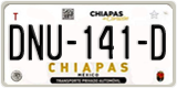 Chiapas, Cars (AAA-000-A)