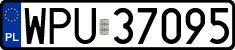 License plates of Poland, Regular car plates