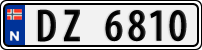 License plate of Norway, Trailers, motorcycles, special vehicles