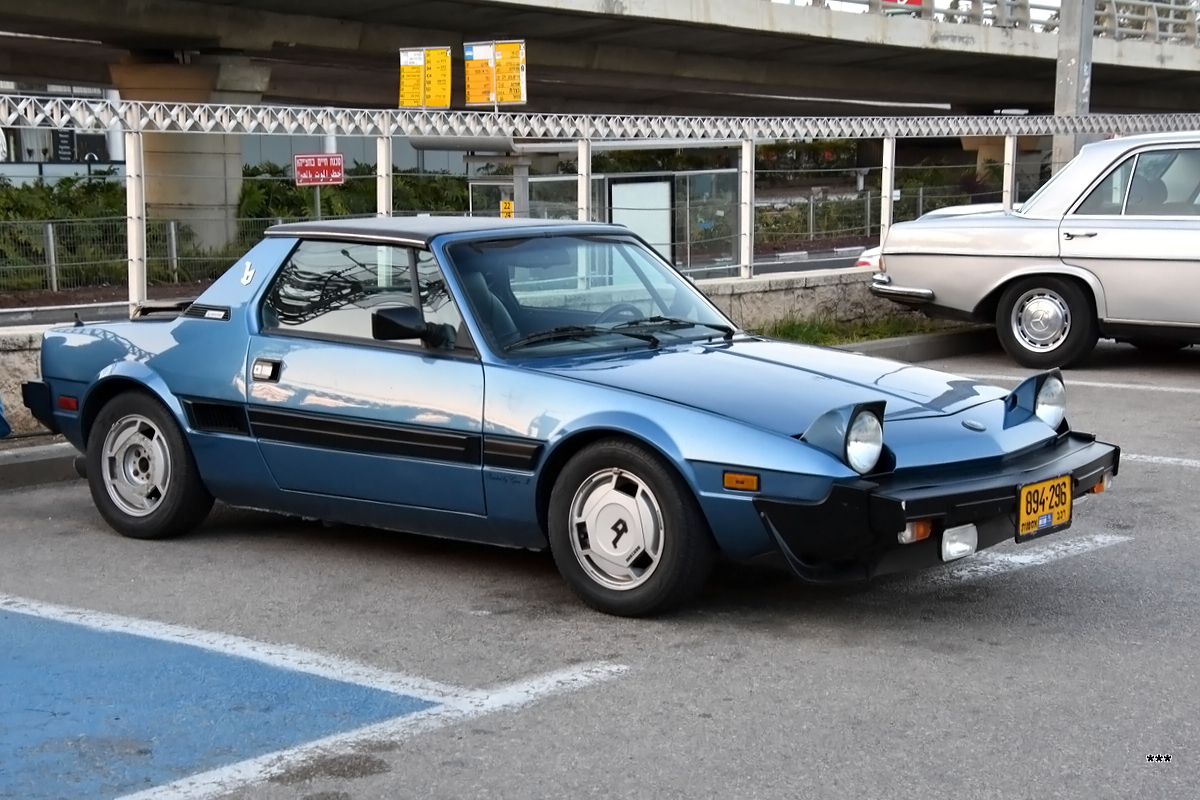 894-296, FIAT Bertone X1/9 1st gen (128), 1972–1989