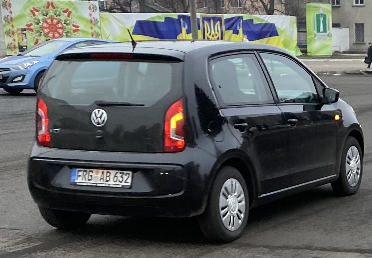 FRG AB 632, Volkswagen up! 1st gen 5-door Hatch (AA), 2012–2016 (–2017 for LATAM-market)