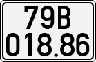 License plate of Vietnam, Cars