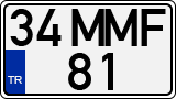 License plate of Turkey, Regular plates