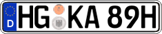 German license plate, Plates for oldtimers (type 