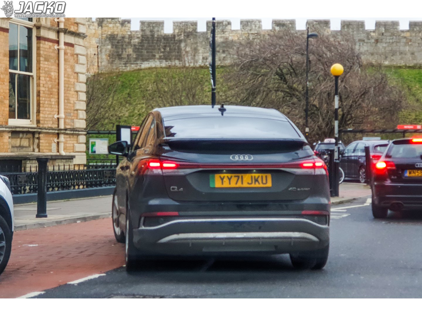 YY71JKU, Audi Q4 e-tron 1st gen Sportback (F4N), 2021–