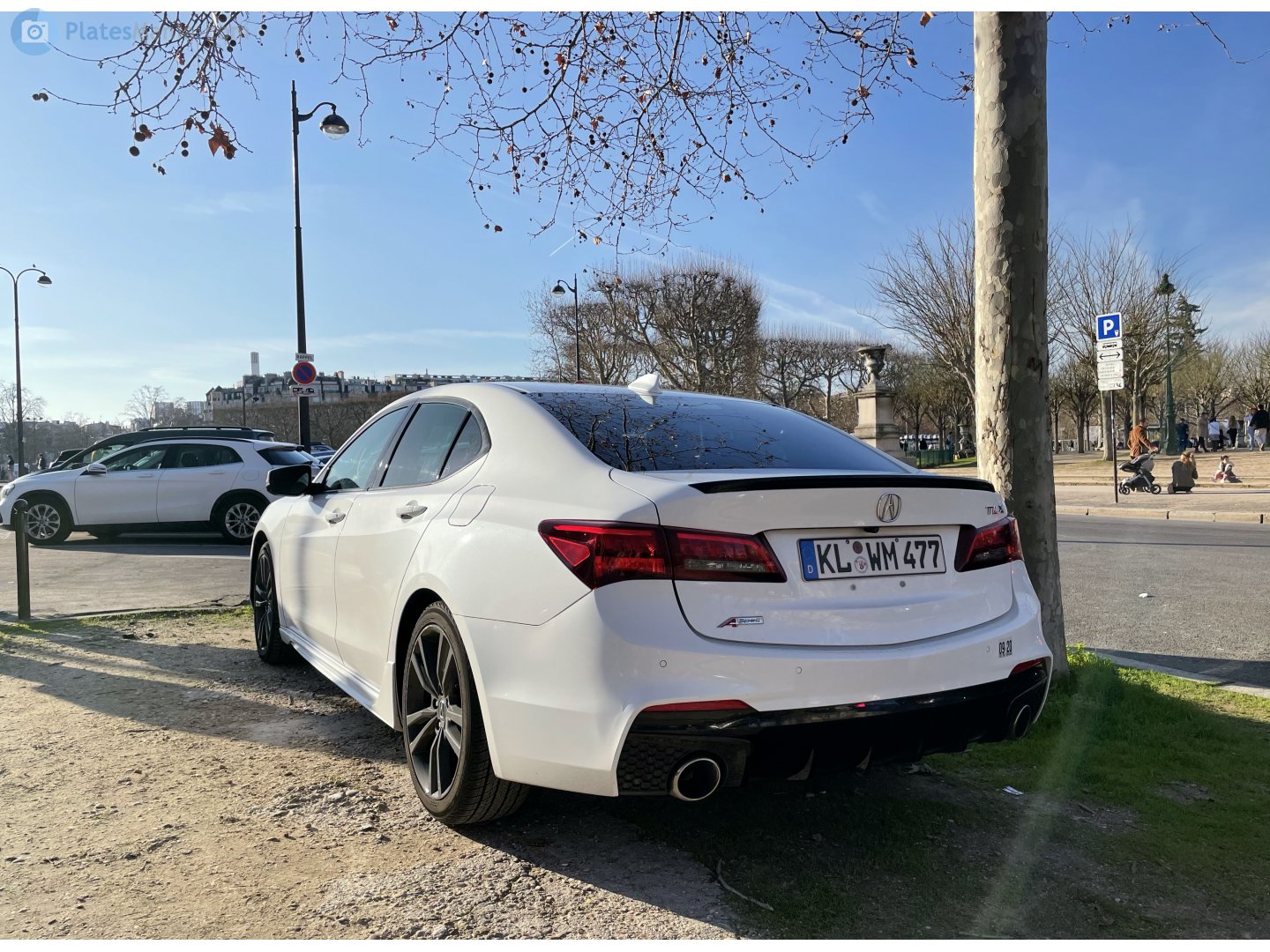 KL WM 477, Acura TLX 1st gen (UB1–UB4), facelift, 2017–2020