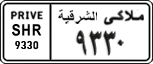 License plate of Egypt, Cars (1999)