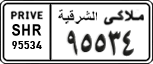 License plate of Egypt, Cars (1999)