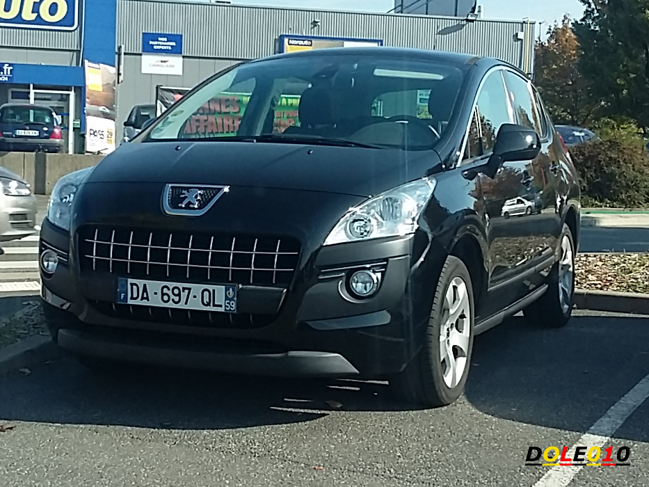 DA-697-QL, Peugeot 3008 1st gen (T84; Global-market), 2009–2013