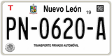 Nuevo León, Trucks (AA-0000-A)
