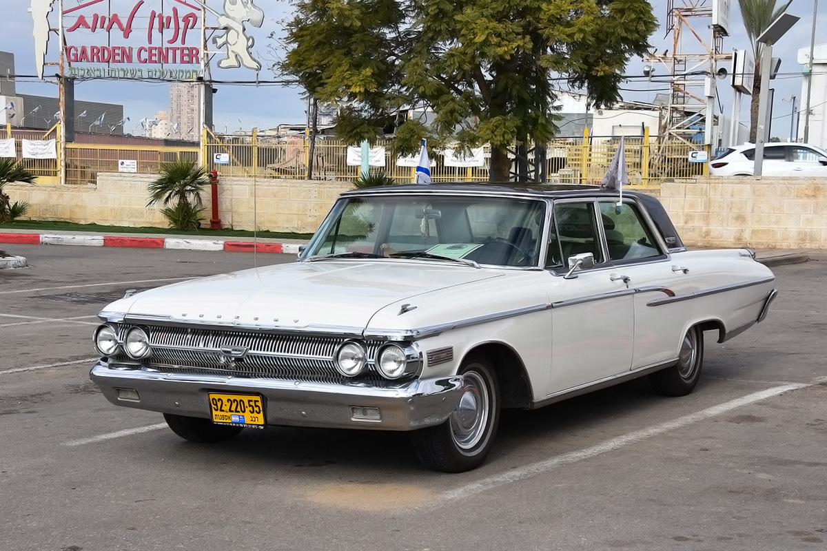 92-220-55, Mercury Monterey 5th gen 1962 4-door Sedan (54A/54B), 1st facelift, 1961–1962