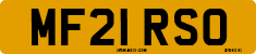 License plate of the United Kingdom, 2001 year system