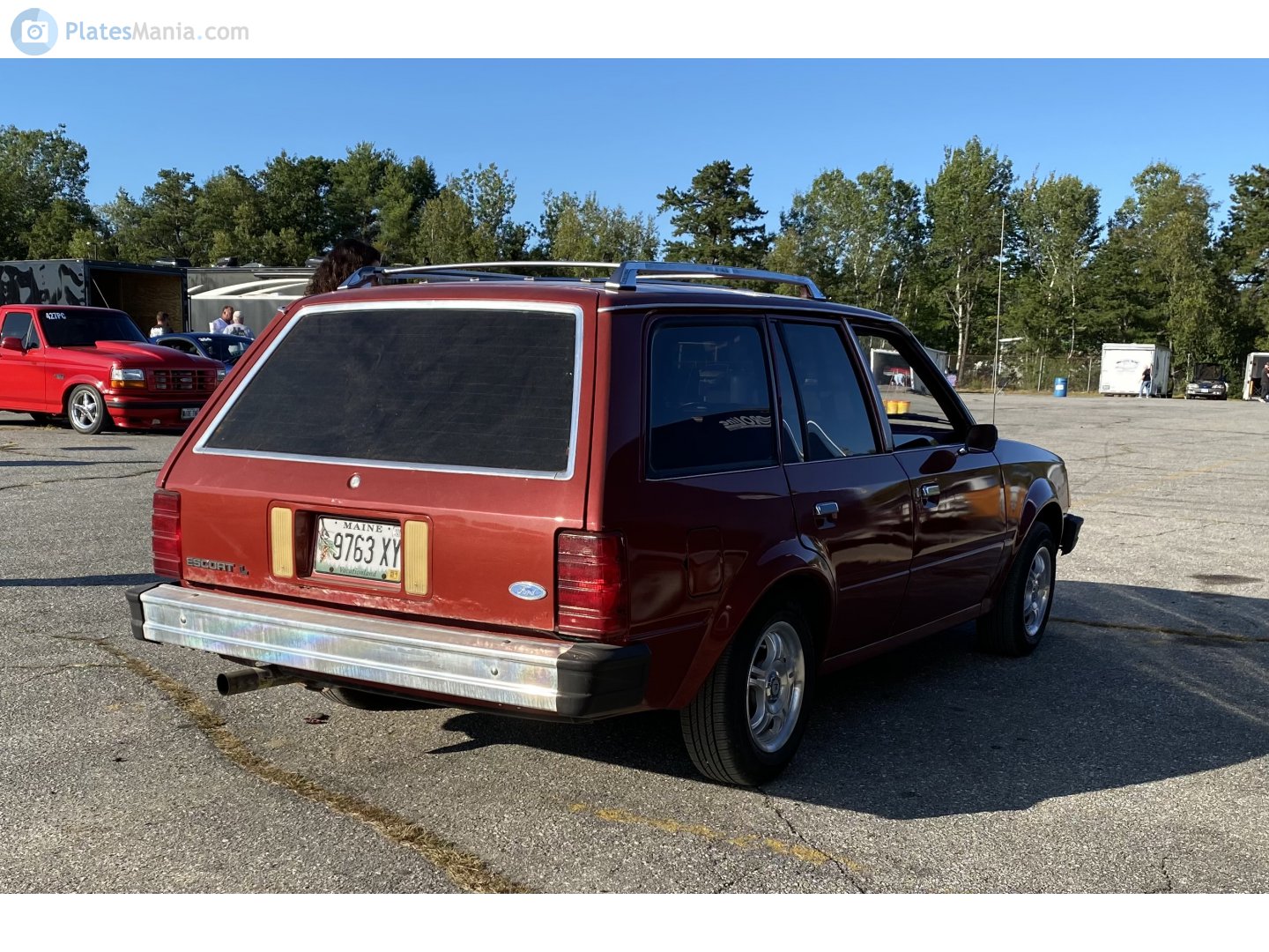 9763 XY, Ford Escort 3rd gen Station Wagon (74; NA-market), 1980–1985