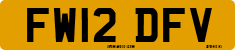 License plate of the United Kingdom, 2001 year system