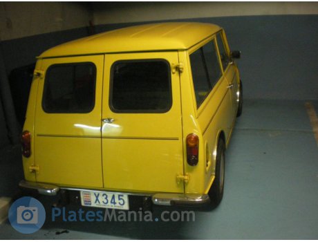 X345, Austin Mini Countryman