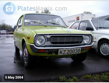 KZ 20038, Mazda 1000