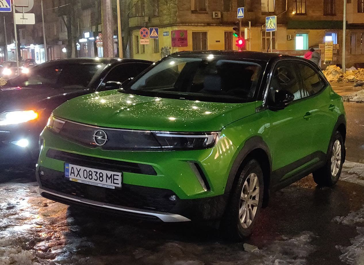 AX 0838 ME, Opel Mokka 2nd gen (B; P2QO), 2020–2024