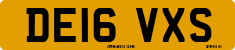 License plate of the United Kingdom, 2001 year system
