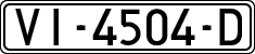 License plates of Spain, 1971 year series