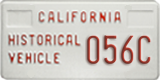 California, Historical (H/V XXXX)