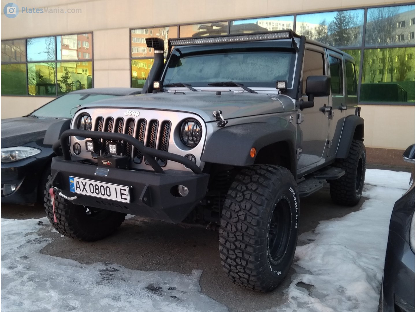 AX 0800 IE, Jeep Wrangler 3rd gen 5-door SUV (JK), 2006–2018