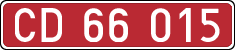 License plates of Spain, Diplomatic